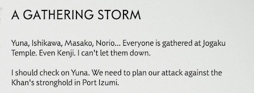 Ghost of Tsushima_Gathering