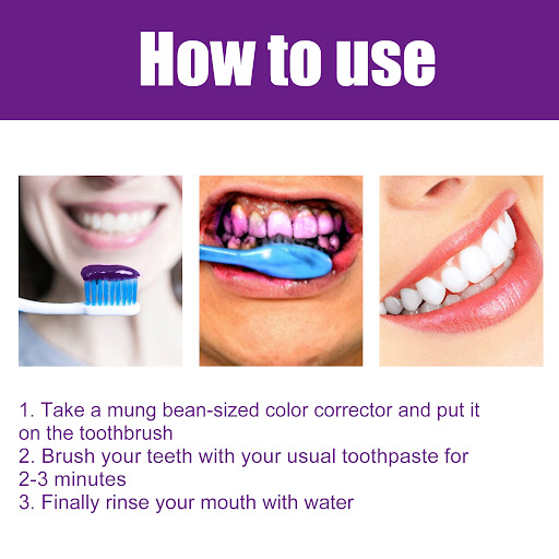 Title 6, Purple Whitening Toothpaste Cleaning Care. Achi...