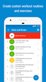 GymRun Workout Log and Fitness Tracker 10.12.3 APK + Мод (Unlimited money) за Android