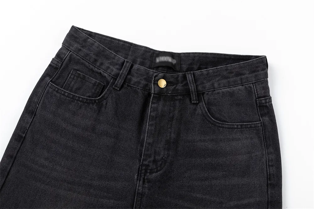 Title 8, Geborduurde casual broek voor heren, losse pasv...