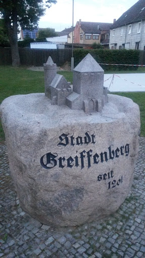 Ortsstein Greiffenberg vom Bil