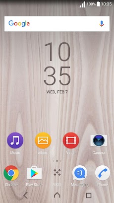 XPERIA™ Simple Wood Themeのおすすめ画像2