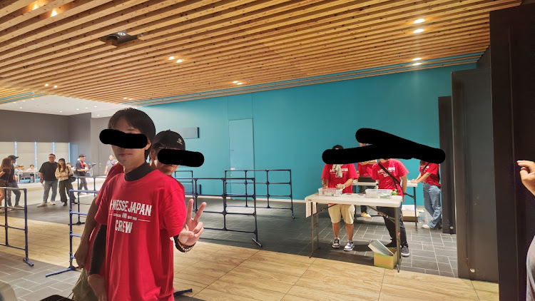 hayateさんが投稿したイベントスタッフは大変なんですね・僕には無理ですに関するカスタム事例の投稿画像8枚目