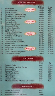 Baker's Delight menu 4