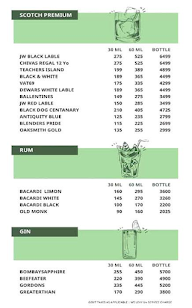 Le Parc menu 4