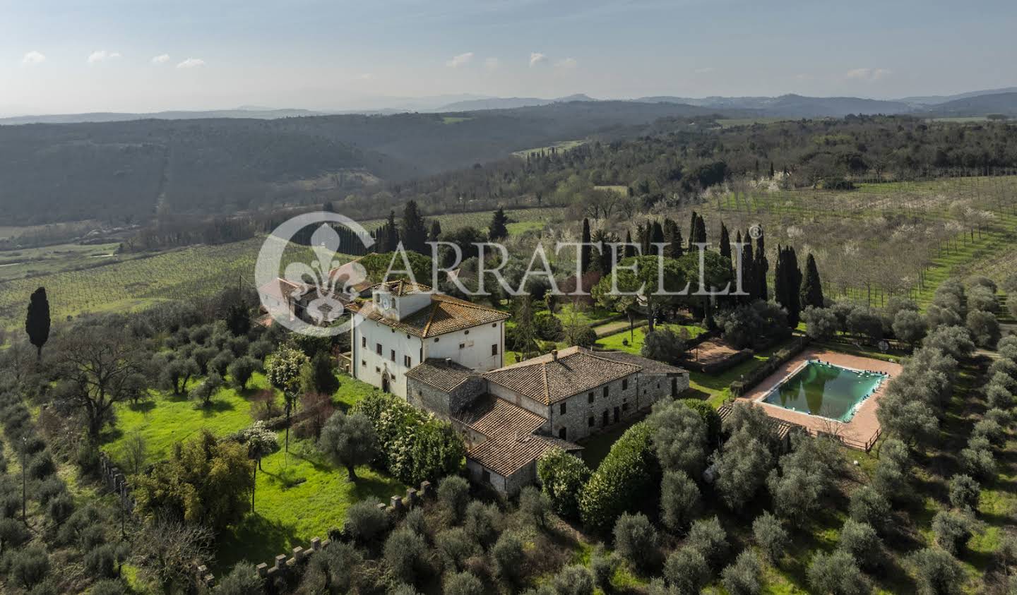 Property with pool and garden Colle di Val d'Elsa