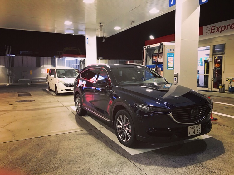 CX-8のマツダ・CX-8・KG2P・新車・初給油に関するカスタム事例の投稿画像2枚目