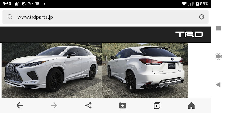 RXのTRDサイドスカート前期後期共通❗流用可能❗・メルカリ ラクマ ヤフオク・バッテリー上がり・モバイルジャンプスターター・TRDエアロ新品未使用に関するカスタム事例の投稿画像7枚目