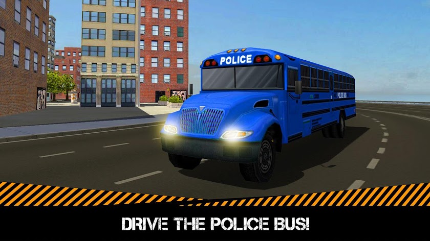 City Police: Jail Transport 3D Screen 1