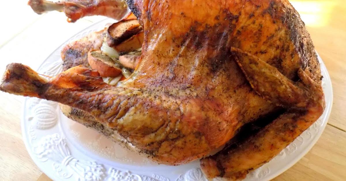 Juicy Grilled Turkey | Just A Pinch Recipes