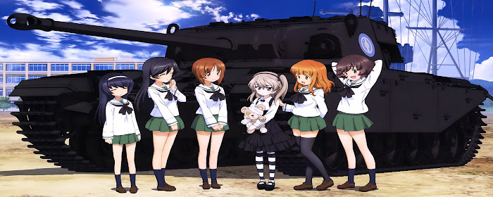 Girls Und Panzer Wallpaper HD Custom New Tab marquee promo image