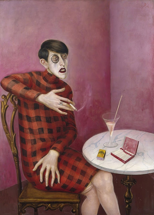 'Portrait of The Journalist Sylvia von Harden' by Otto Dix (1926).