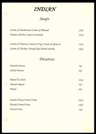 Suraj The Garden Restaurant menu 3