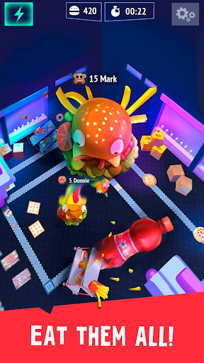 Burger.io: Swallow & Devour Burgers in IO Game