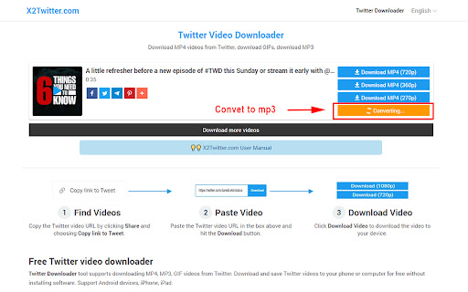 Twitter Downloader HD (X2Twitter)