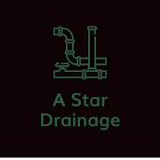 A Star Drainage Logo