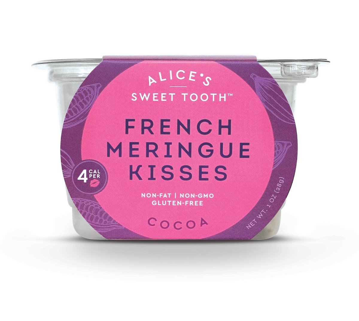 French Meringue Kisses - Cocoa
