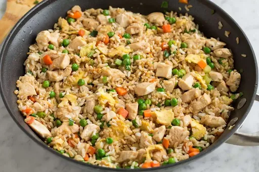 Double Egg Chicken Fried Rice