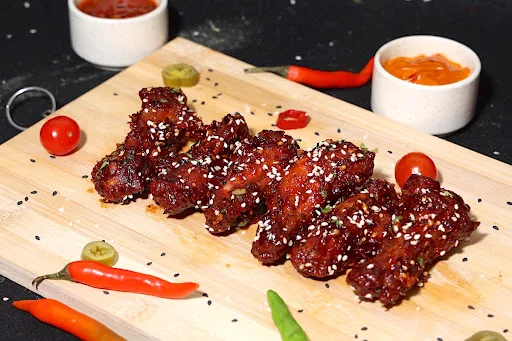 Crispy Korean Chicken Wings (6 Pcs)