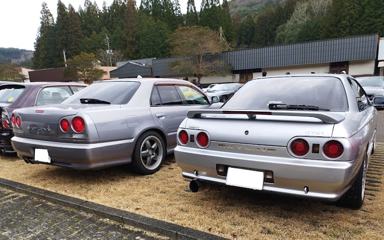スカイラインのR32・type-M・ER34・秋吉台に関するカスタム事例の投稿画像2枚目