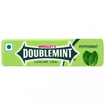 Doublemint Pappermint Stck Pck 13 Gm