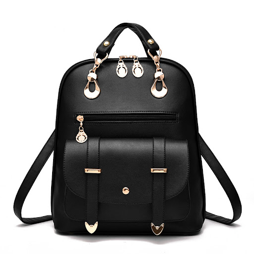 Title 4, Sac à dos femme mode cuir PU double usage, chic...