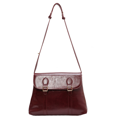 Title 1, One-Shoulder Womens Retro Fashion Niche Messen...