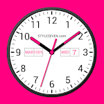 Cover Image of Скачать Analog Clock Widget Plus-7 2.0 APK