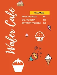 Wafer Cafe menu 1