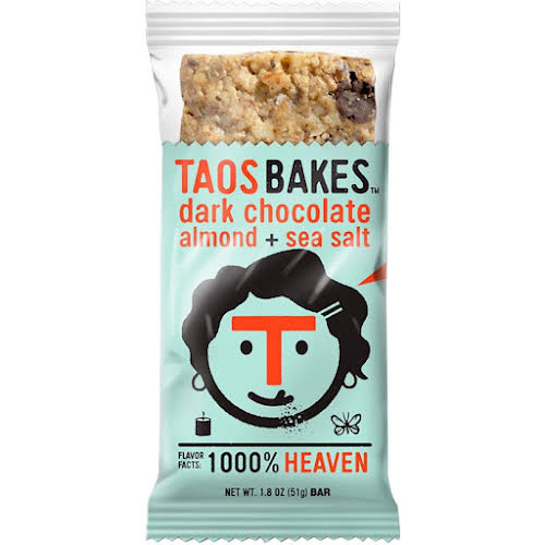 Taos Bakes Dark Chocolate Almond Energy Bar Box of 12