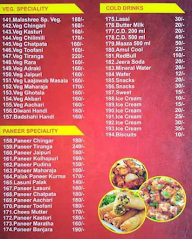 Malashree Pure Veg menu 3