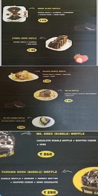 Belgian Waffle Factory menu 4