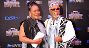 Connie Chiume and John Kani starred alongside Chadwick Boseman in 'Black Panther'.