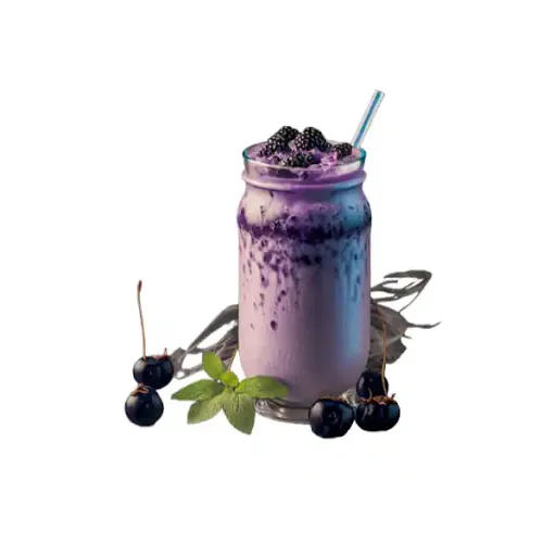 Black Currant Ice Cream Milk Shake