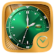 Download Gold And Green GO Clock Theme For PC Windows and Mac 1.0.0