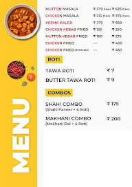 Kapil's Kitchen menu 2