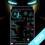 Cover Image of Скачать Jarvis Launcher - Aris Theme 3.6.2 APK