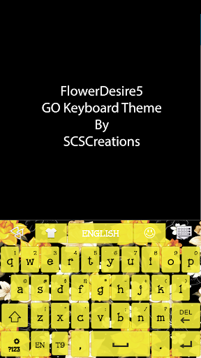 GO KB SKIN - FlowerDesire5