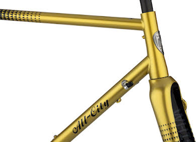 All-City Zig Zag Frameset - 700c, Golden Leopard alternate image 3