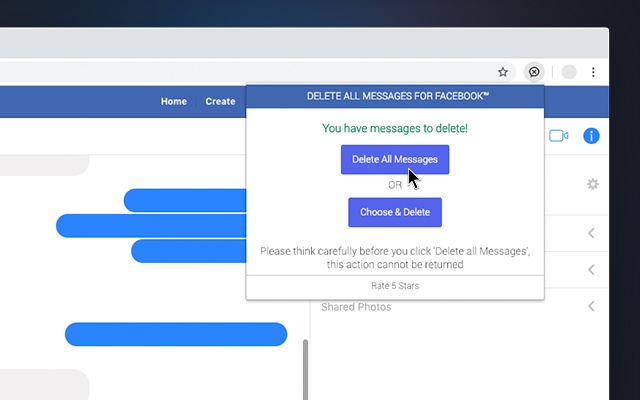 Delete All Messages For Facebook