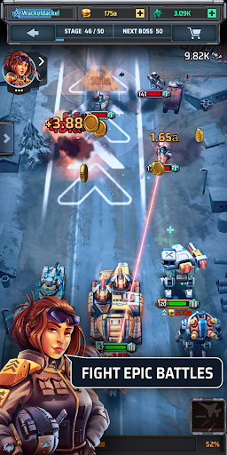 Idle War – Tank Tycoon captures d'écran apk mod pirater preuve 1