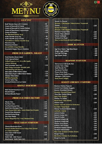 Sitar menu 