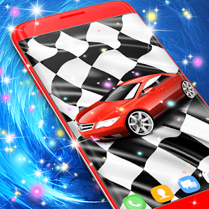 Race car live wallpaper  Icon