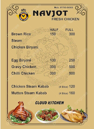 Navjot Fresh Chicken menu 1