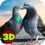 Cover Image of Télécharger Flying Bird Pigeon Simulator 1.0 APK