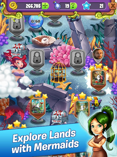 Mahjong - Mermaid Quest - Sirens of the Deep screenshots 10