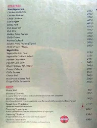 Amber menu 1