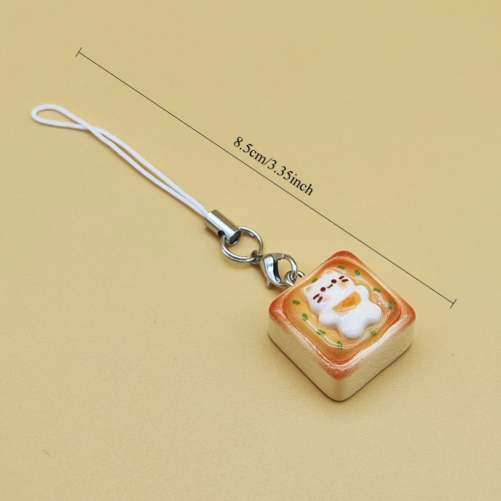 Title 4, New Cute Kitten Egg Tart Simulation Mobile Phon...