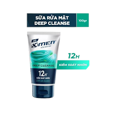 Sữa Rửa mặt X-men Deep Cleanse kiểm soát nhờn