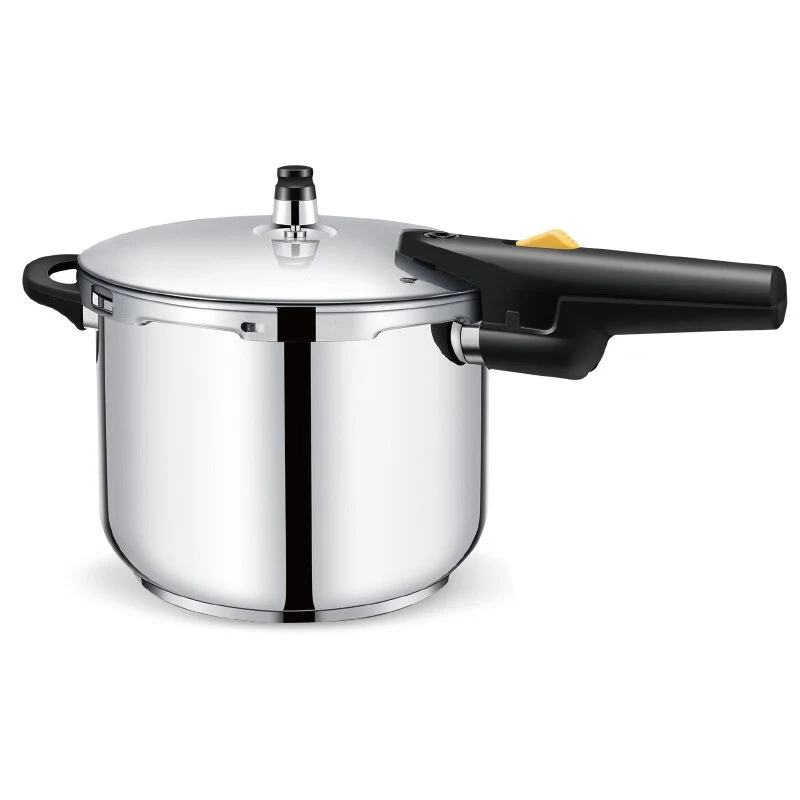 Pentola a pressione domestica a prova di esplosione, per cucinare in sicurezza, velocemente ed efficacemente, gustando pasti deliziosi.